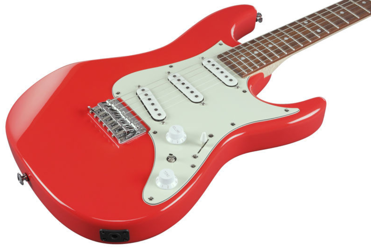 Ibanez Azes31 Vm Standard 3s Trem Jat - Vermillion - Elektrische gitaar in Str-vorm - Variation 2