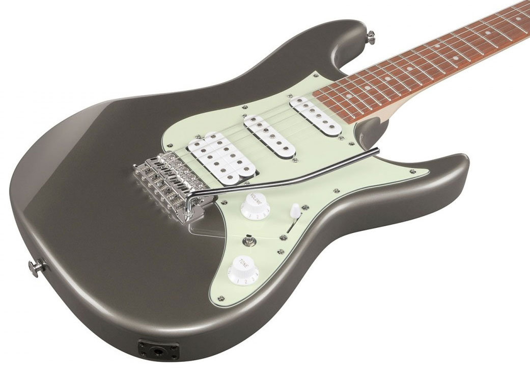 Ibanez Azes40 Tun Standard Hss Trem Jat - Tungsten - Elektrische gitaar in Str-vorm - Variation 2