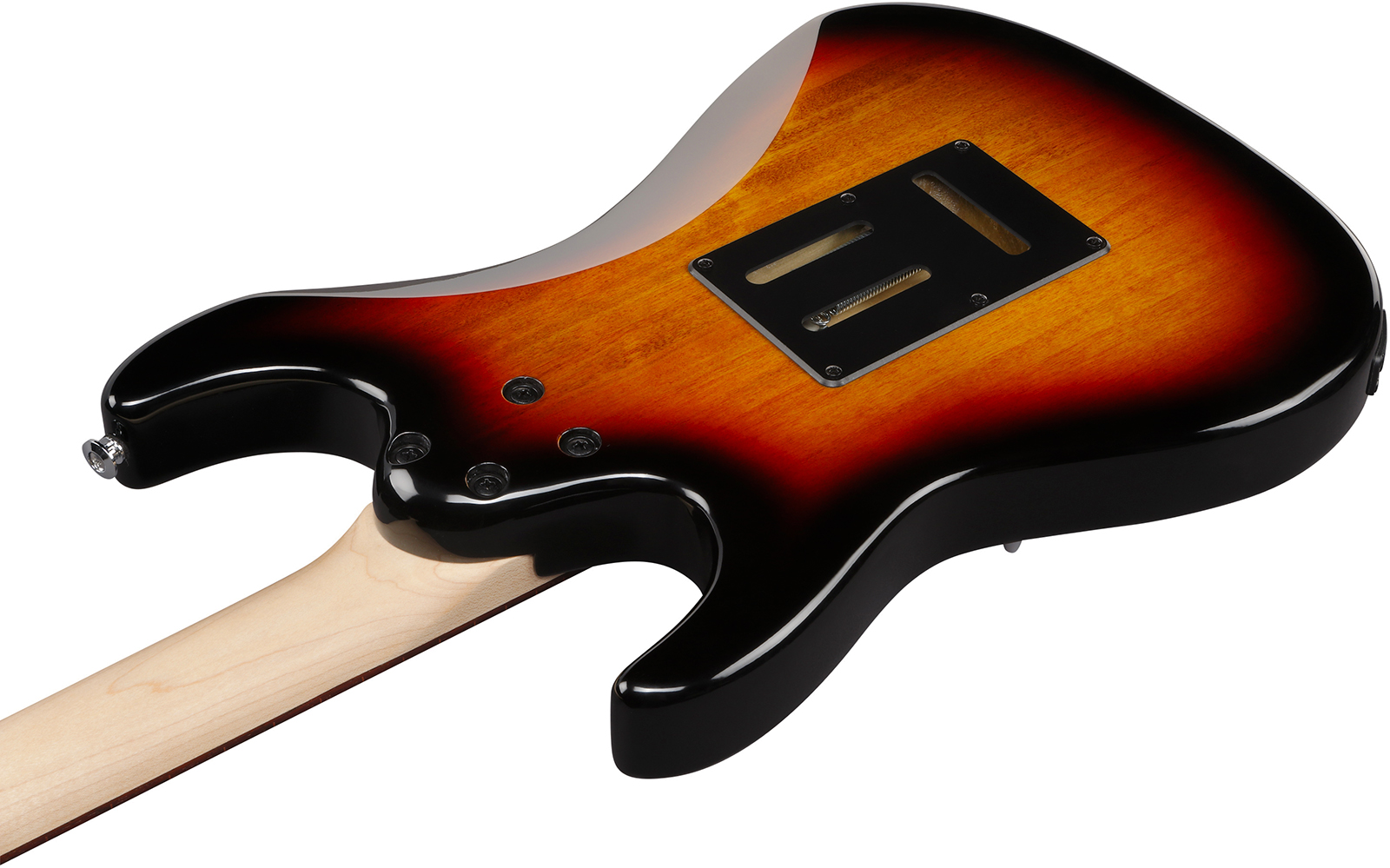 Ibanez Azes40b Tsn Standard Hss Trem Jat - Three Tone Sunburst - Elektrische gitaar in Strat vorm - Variation 3