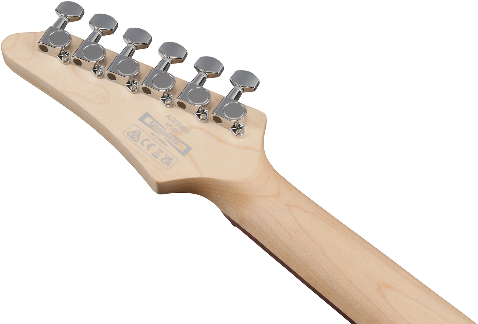 Ibanez Azes40b Tsn Standard Hss Trem Jat - Three Tone Sunburst - Elektrische gitaar in Strat vorm - Variation 4