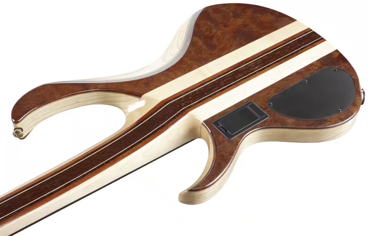 Ibanez Btb1835 Ndl Standard 5c Active Aguilar Pp - Natural Shadow Low Gloss - Solid body elektrische bas - Variation 3