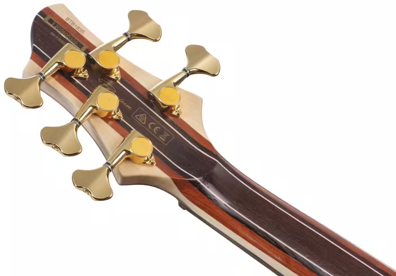 Ibanez Btb1835 Ndl Standard 5c Active Aguilar Pp - Natural Shadow Low Gloss - Solid body elektrische bas - Variation 4