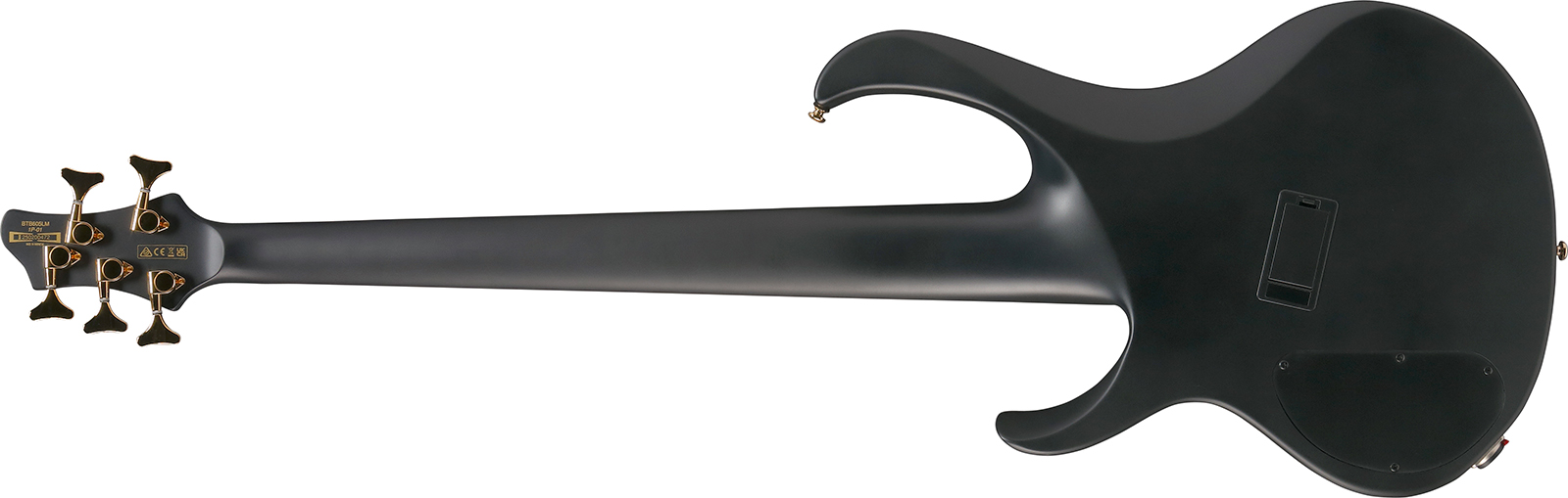 Ibanez Btb605lm Bkf Workshop 5c Multiscale Active Rw - Black Flat - Solid body elektrische bas - Variation 1