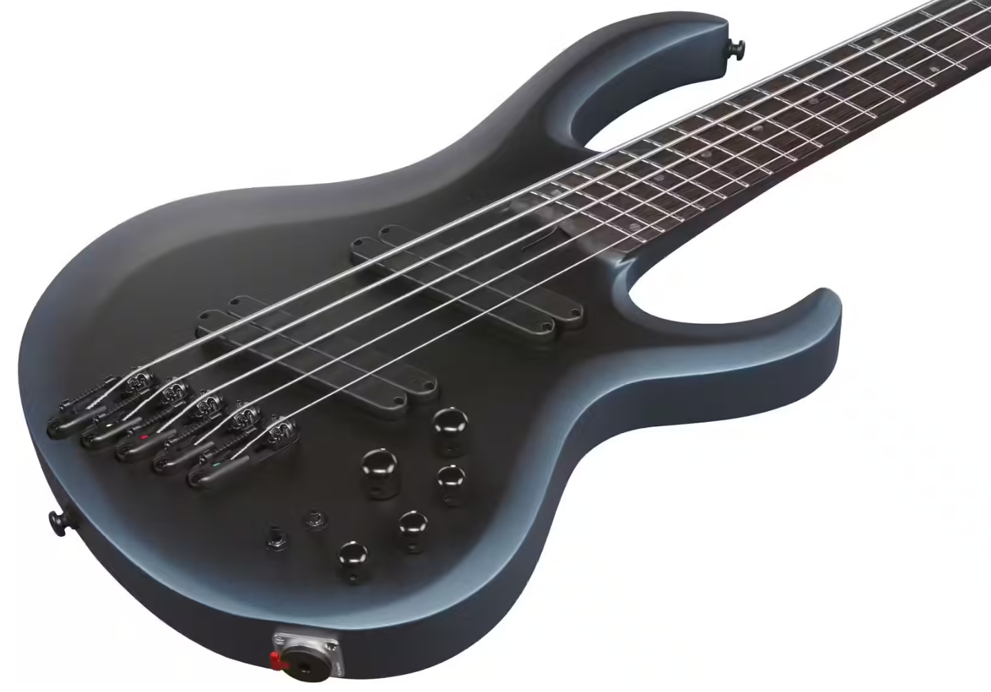 Ibanez Btb605ms Mam Workshop 5c Multiscale Active Pp - Midnight Arctic Ocean Matte - Solid body elektrische bas - Variation 2
