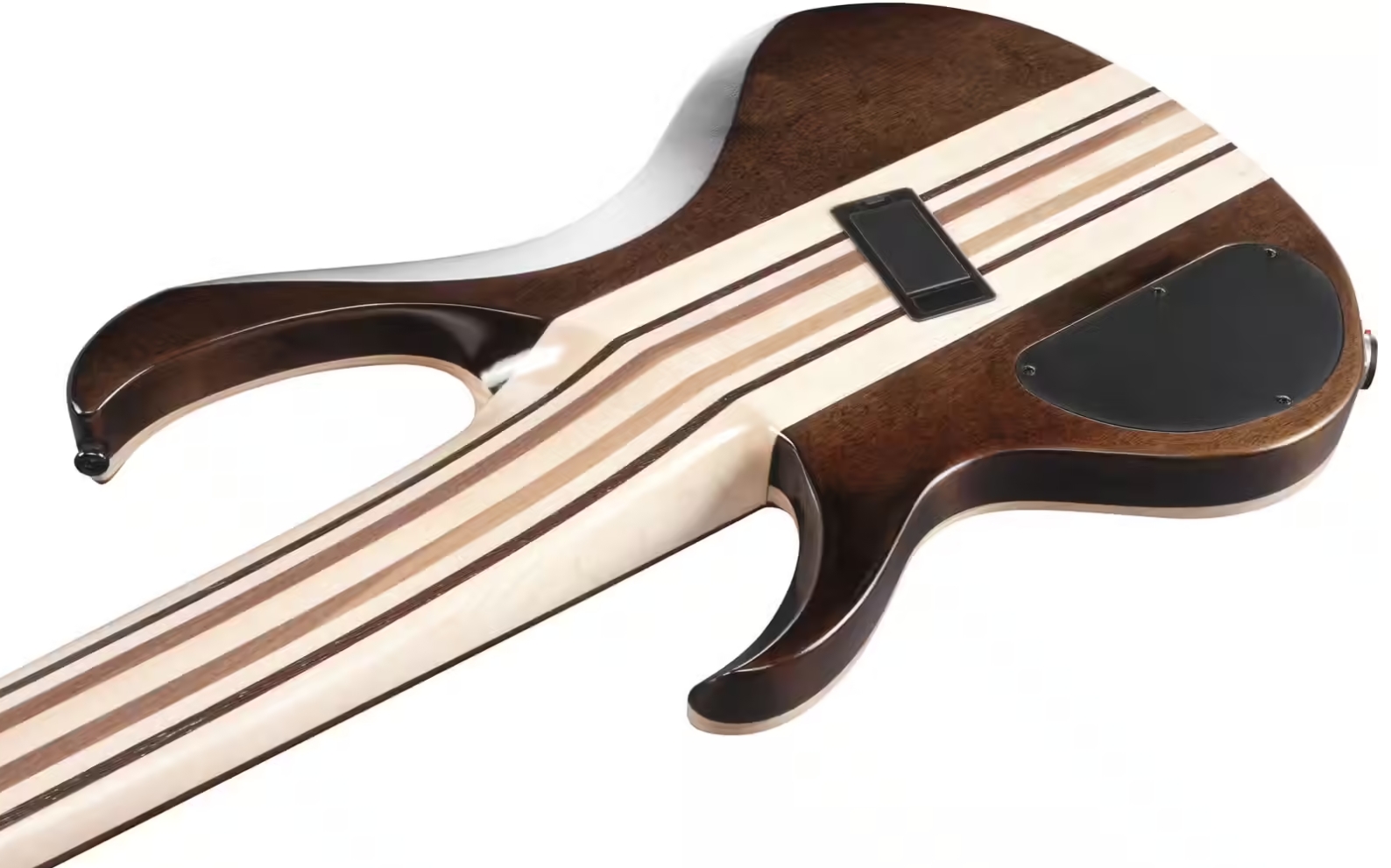 Ibanez Btb7ms Nml Workshop 7c Multiscale Active Rw - Natural Mocha Low Gloss - Solid body elektrische bas - Variation 3