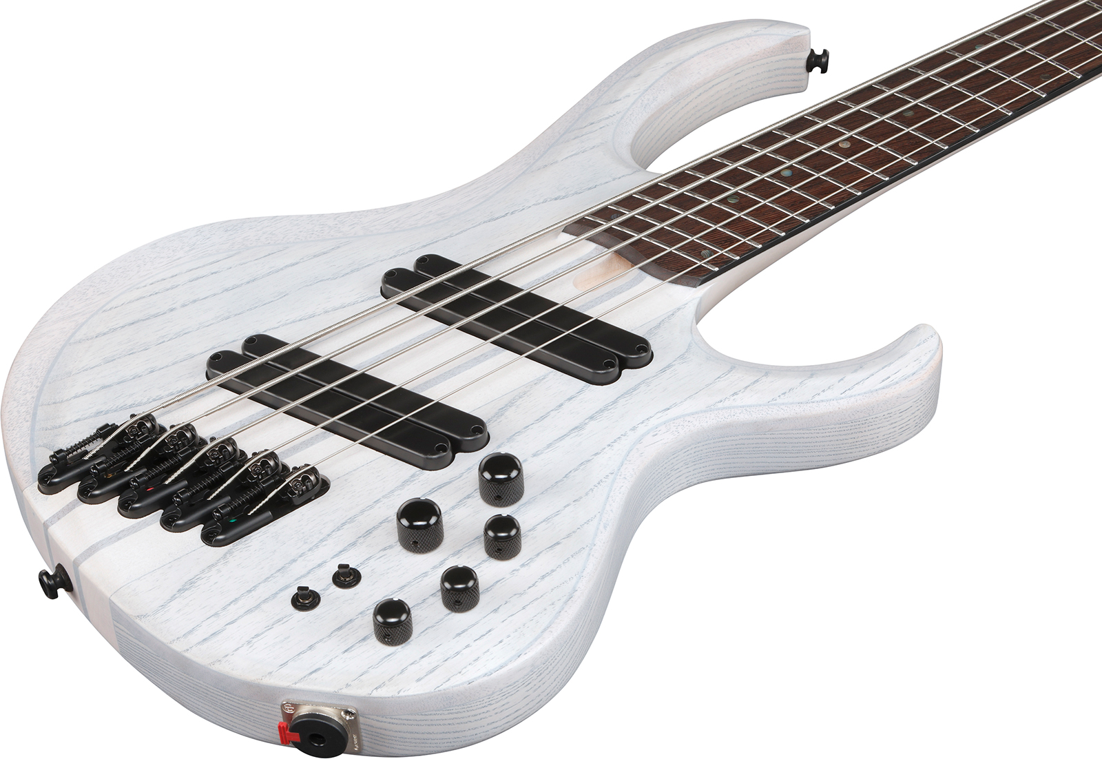 Ibanez Btb865ms Twf Workshop 5c Multiscale Active Pp - Transparent White Flat - Solid body elektrische bas - Variation 2