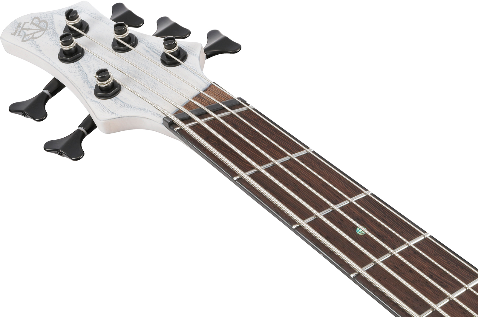 Ibanez Btb865ms Twf Workshop 5c Multiscale Active Pp - Transparent White Flat - Solid body elektrische bas - Variation 4