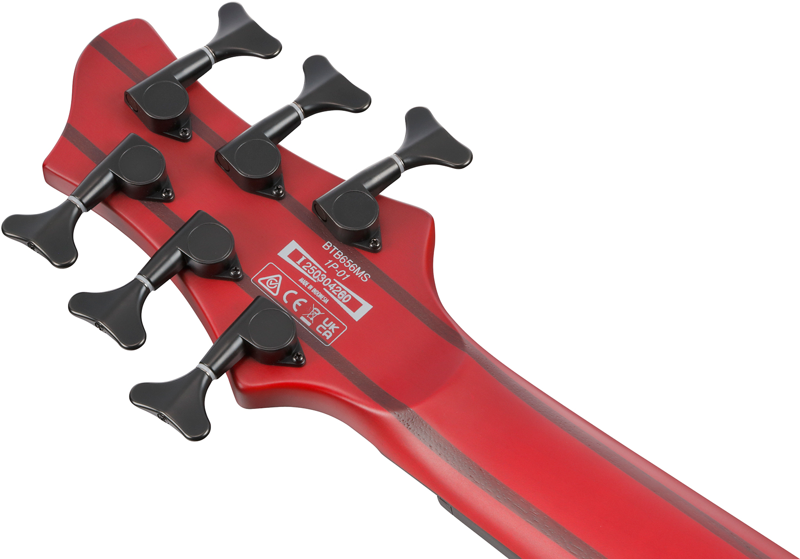 Ibanez Btb866ms Brf Workshop 6c Multiscale Active Pp - Brown Topaz Burst Flat - Solid body elektrische bas - Variation 5