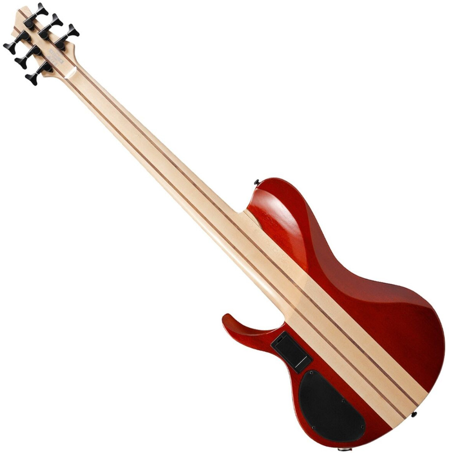 Ibanez Btb866sc Wkl Workshop 6c Active Bartolini Rw - Weathered Black Low Gloss - Solid body elektrische bas - Variation 1