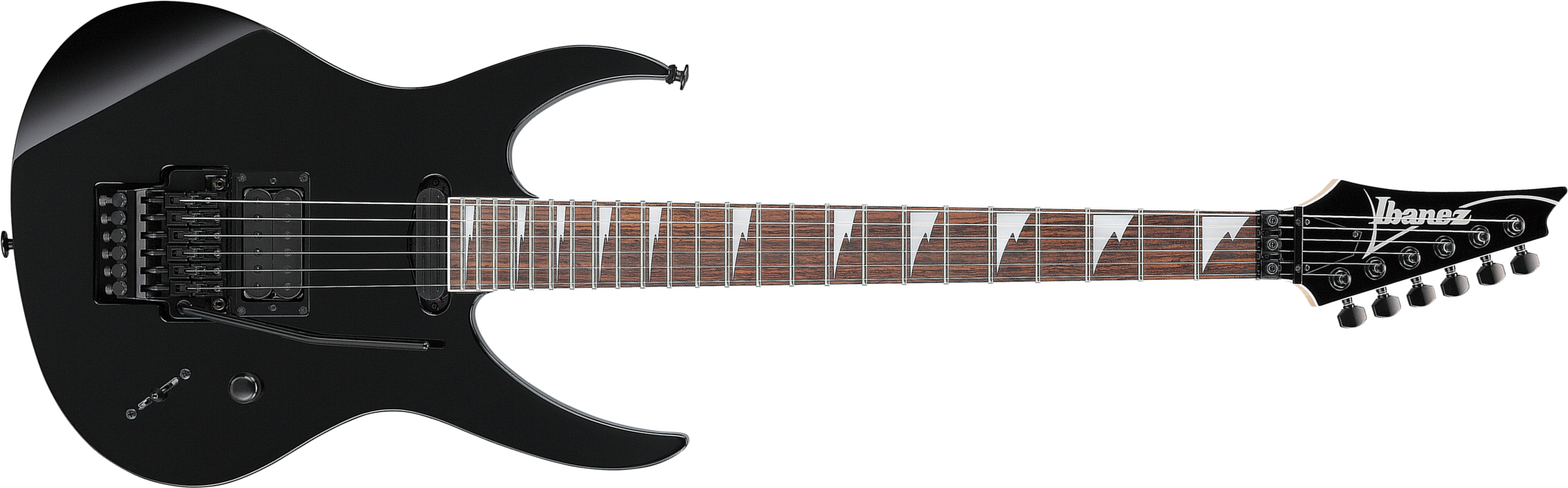 Ibanez 540piii Bk Genesis Ltd Jap Hst Fr Rw - Black - Metal elektrische gitaar - Main picture