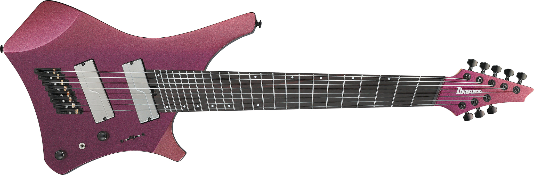 Ibanez A528 Cmg Alpha 8c Multiscale 2h Fishman Fluence Eb - Coral Mirage - Multi-scale gitaar - Main picture