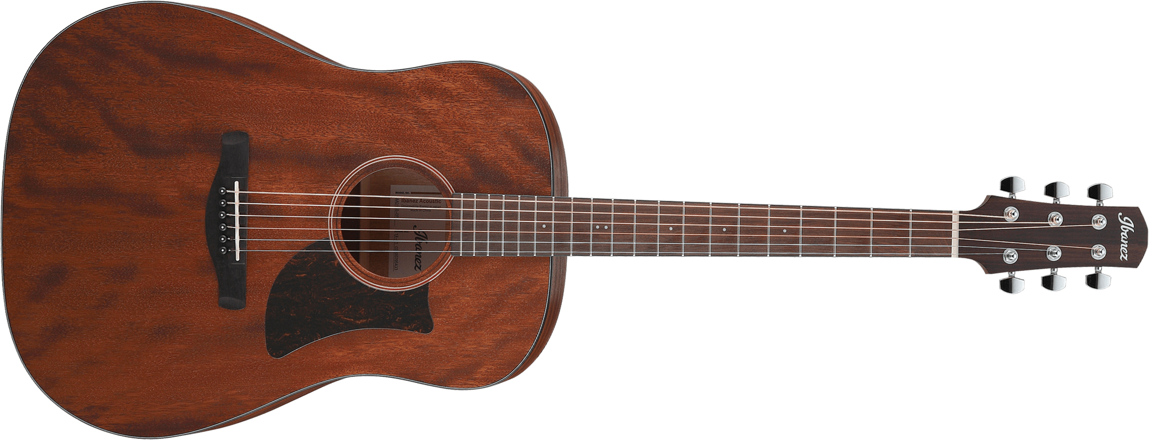 Ibanez Aad140 Opn Advanced Dreadnought Tout Okoume Ova - Open Pore Natural - Westerngitaar & electro - Main picture