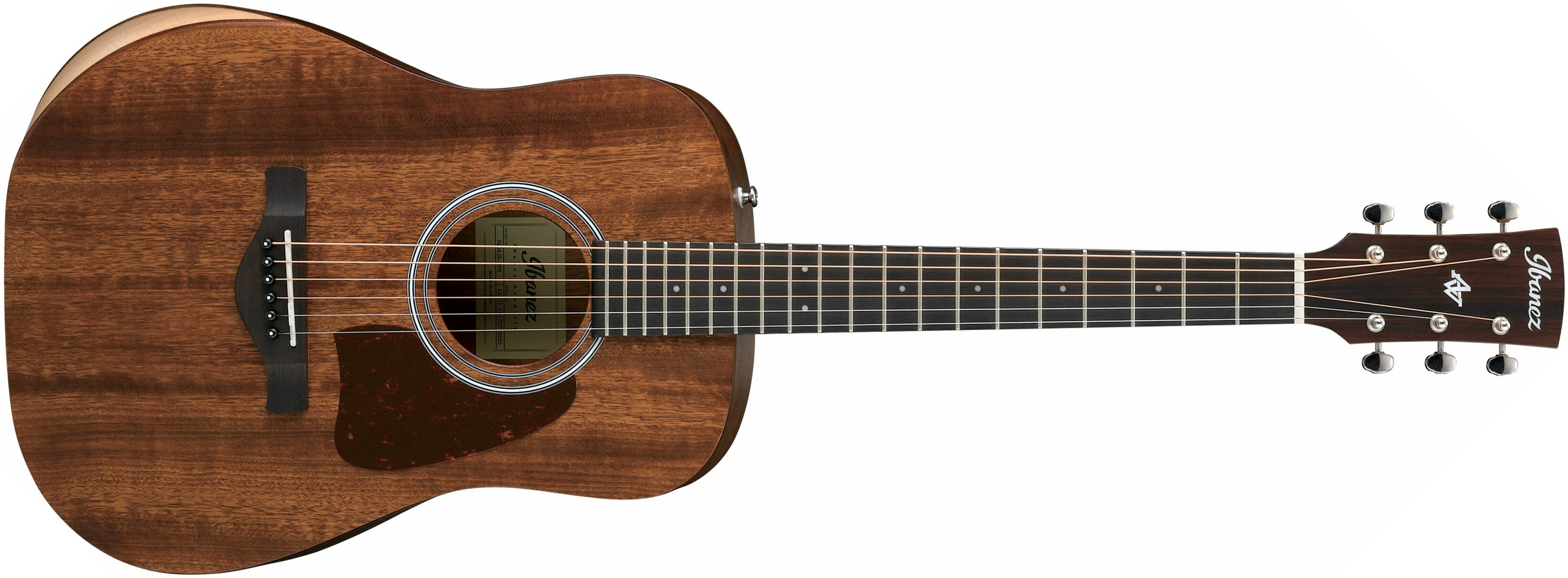 Ibanez Aw54jr Opn Artwood Junior Tout Acajou Ova - Open Pore Natural - Westerngitaar voor kinderen - Main picture