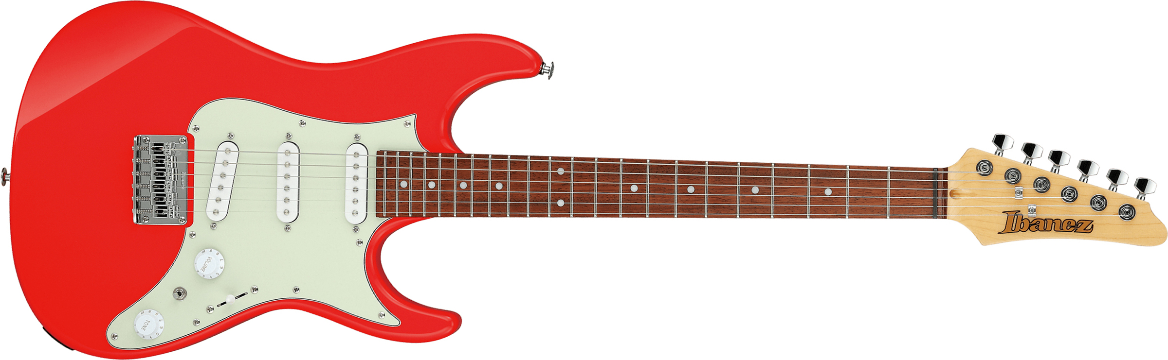 Ibanez Azes31 Vm Standard 3s Trem Jat - Vermillion - Elektrische gitaar in Str-vorm - Main picture
