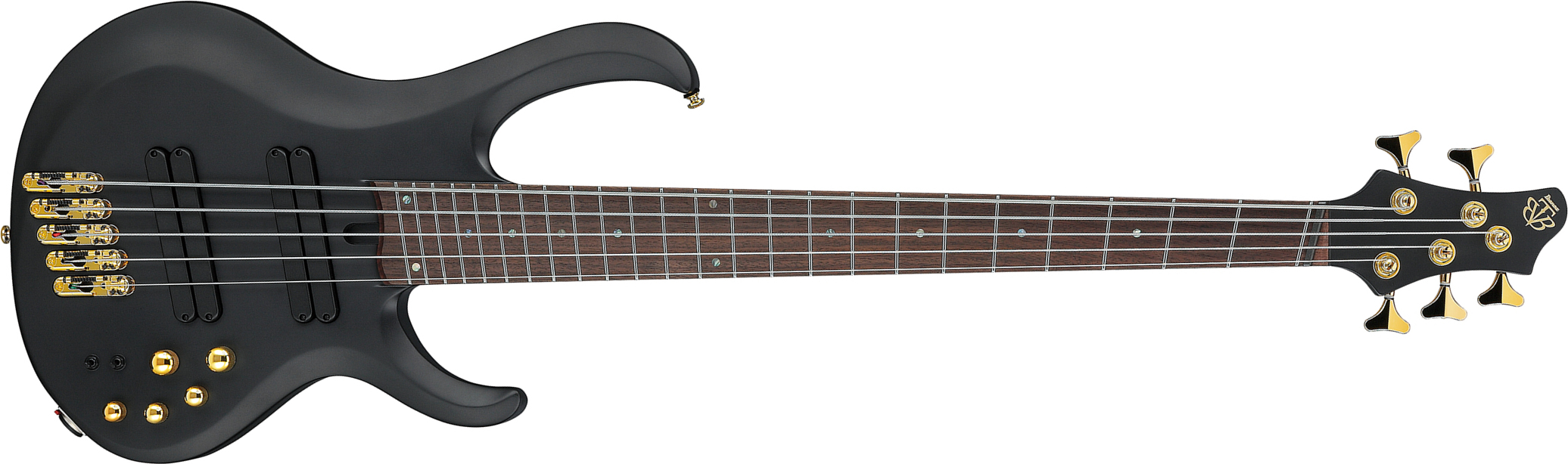 Ibanez Btb605lm Bkf Workshop 5c Multiscale Active Rw - Black Flat - Solid body elektrische bas - Main picture