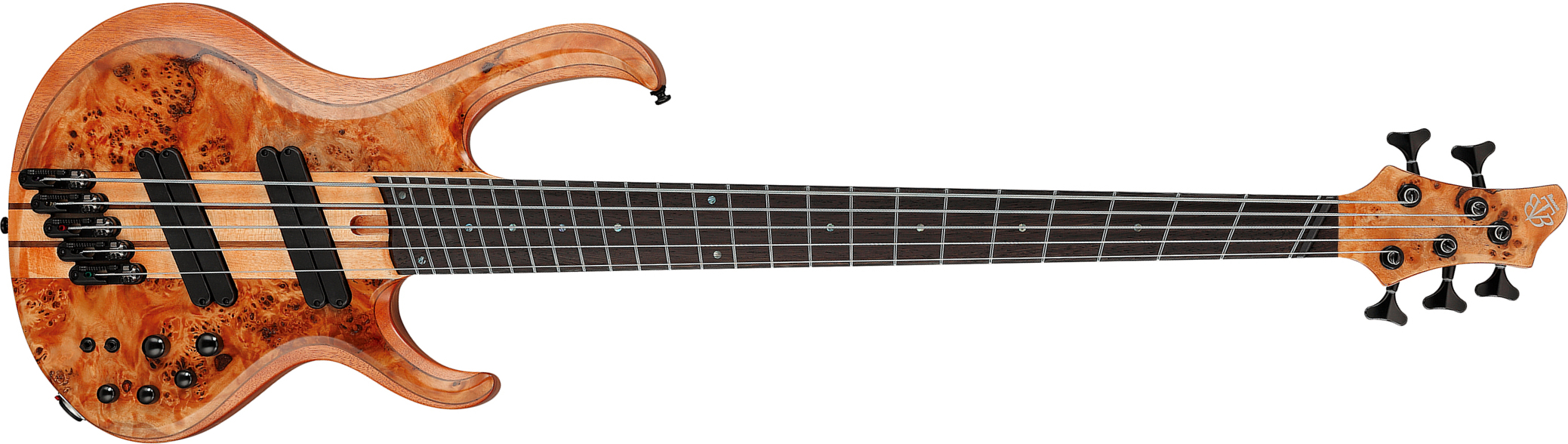 Ibanez Btb805ms Fnl Workshop 5c Multiscale Active Rw - Florid Natural Low Gloss - Solid body elektrische bas - Main picture