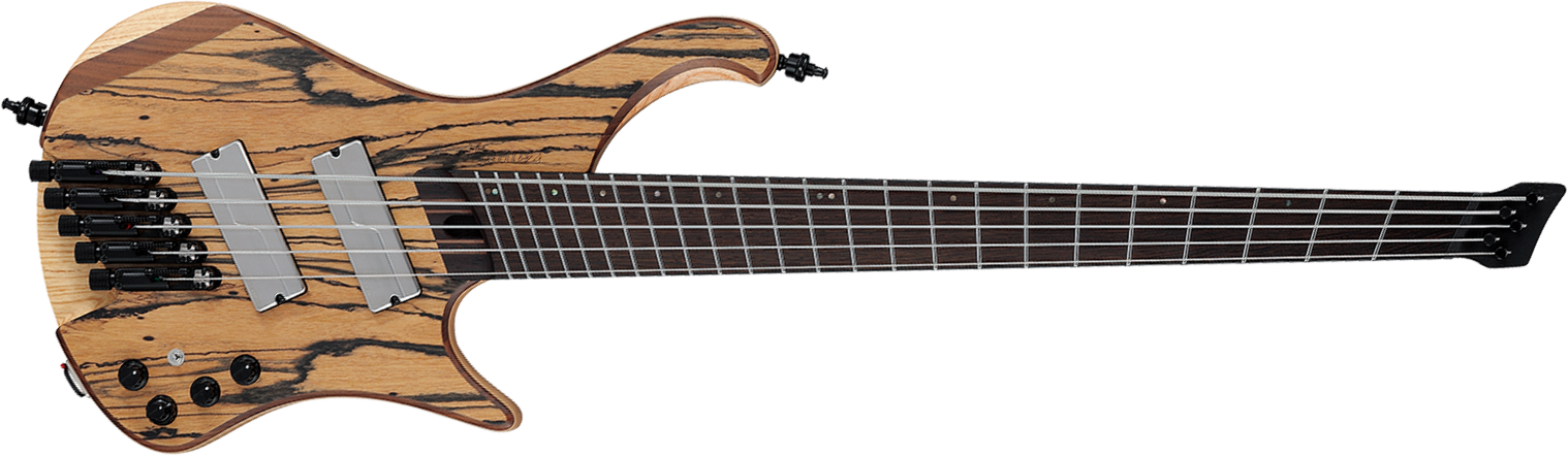 Ibanez Ehb1675ms Ntf Workshop 5c Multiscale Active Pp - Natural Flat - Solid body elektrische bas - Main picture