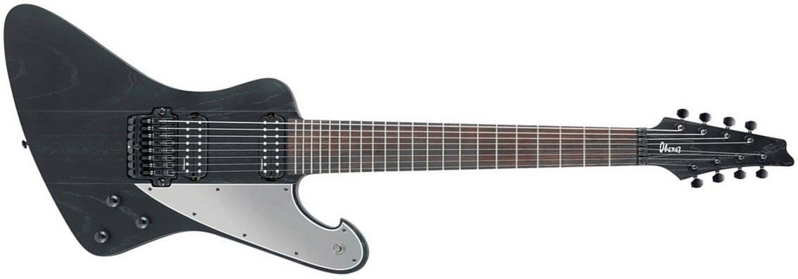 Ibanez Fredrik Thordendal Meshuggah Ftm33 Wk Signature Hh Ht Rw - Weathered Black - Bariton elektrische gitaar - Main picture