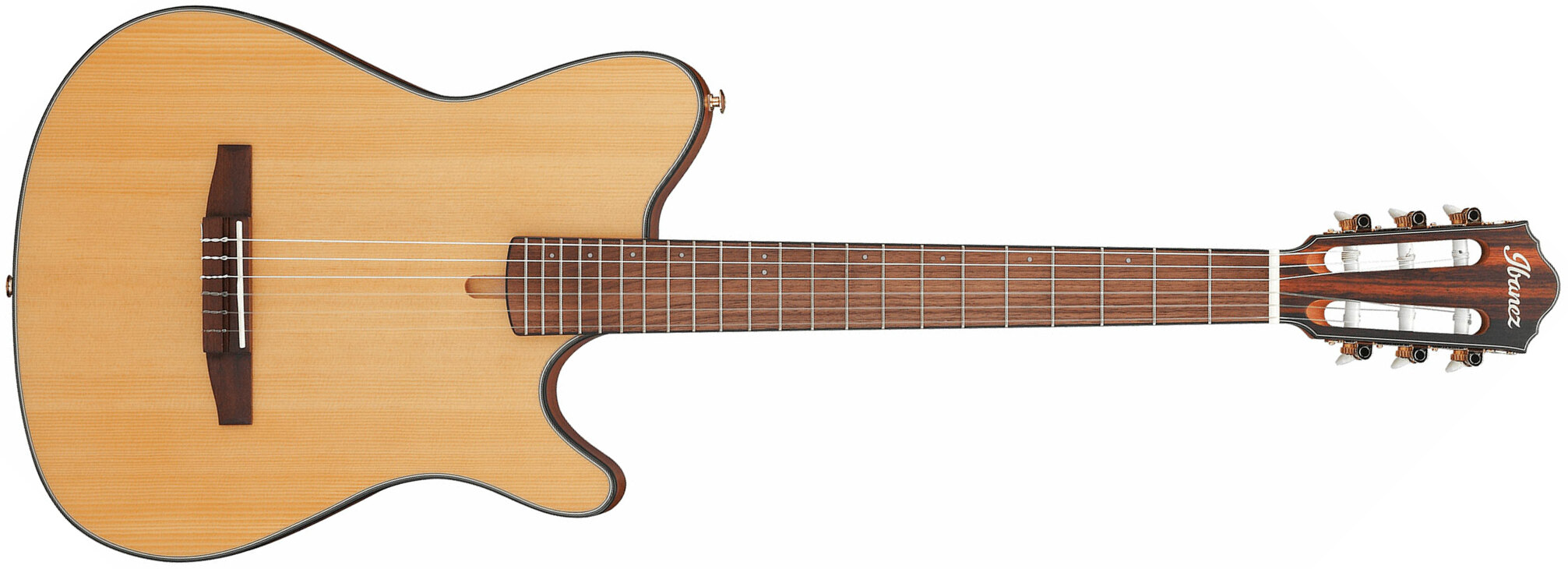 Ibanez Frh10n Ntf Hybrid Cw Epicea Sapele Wal - Natural Flat - Klassieke gitaar 4/4 - Main picture