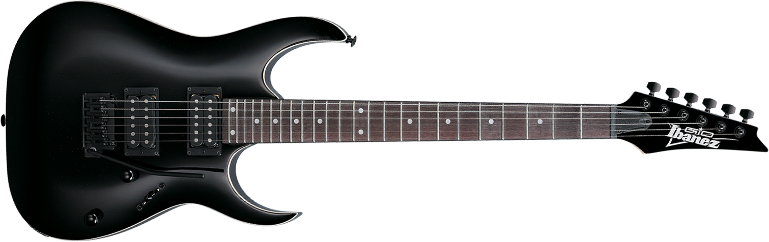 Ibanez Grga120 Bkn Gio 2h Trem Pur - Black Night - Elektrische gitaar in Strat vorm - Main picture