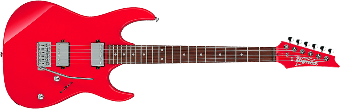 Ibanez Grx120sp Vrd Gio 2h Trem Jat - Vivis Red - Elektrische gitaar in Strat vorm - Main picture