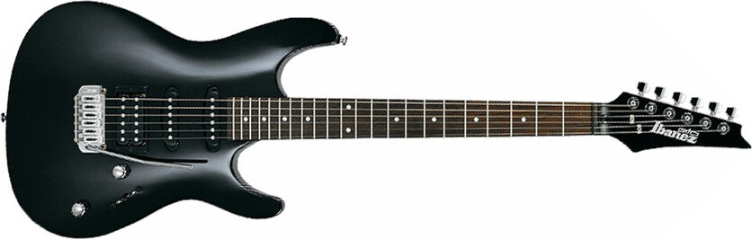 Ibanez Gsa60 Bkn Gio Hss Trem Nzp - Black Night - Elektrische gitaar in Str-vorm - Main picture