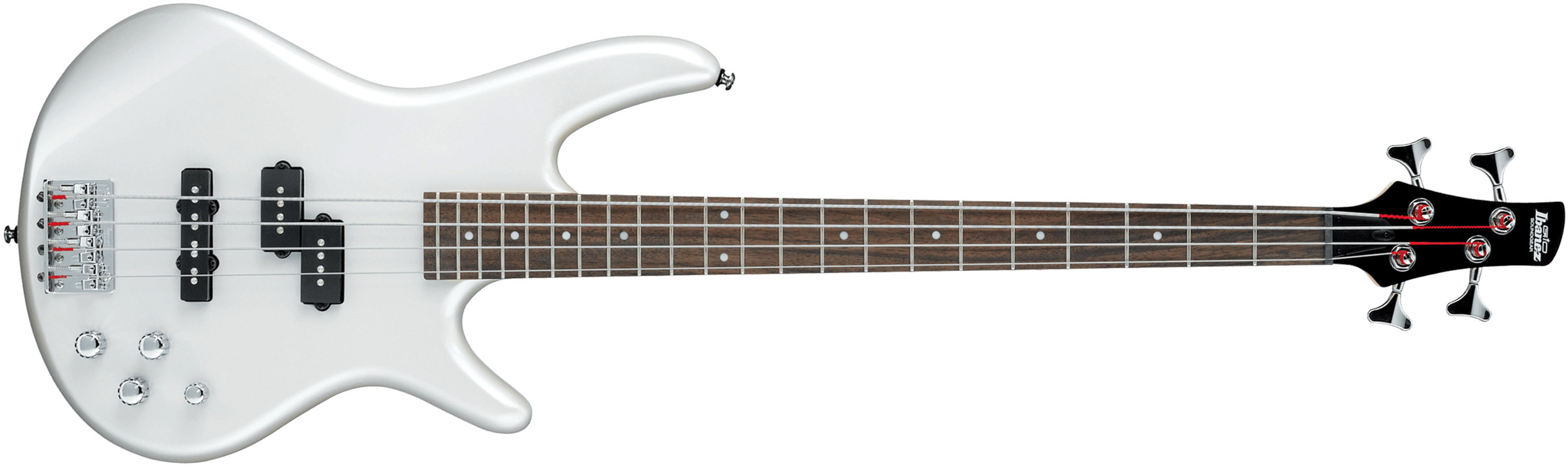 Ibanez Gsr200 Pw Gio Active Pur - Pearl White - Solid body elektrische bas - Main picture
