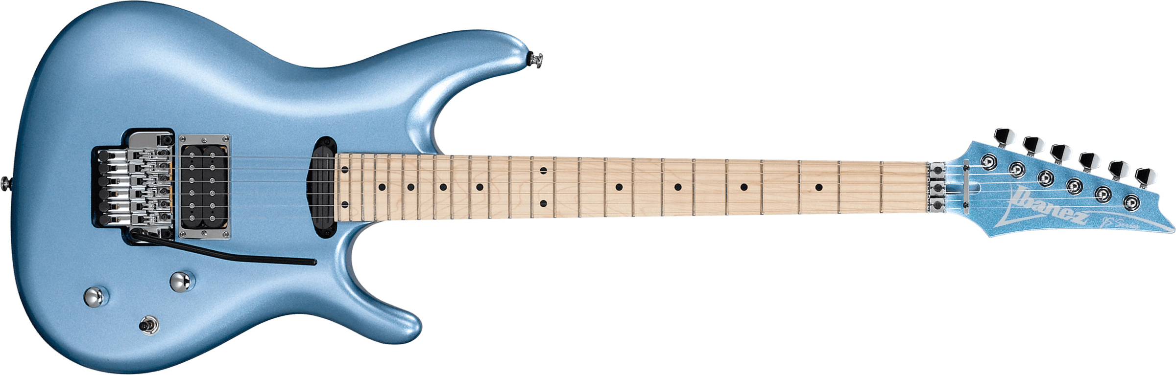 Ibanez Joe Satriani Js140m Sdl Signature Hst Fr Mn - Soda Blue - Elektrische gitaar in Str-vorm - Main picture