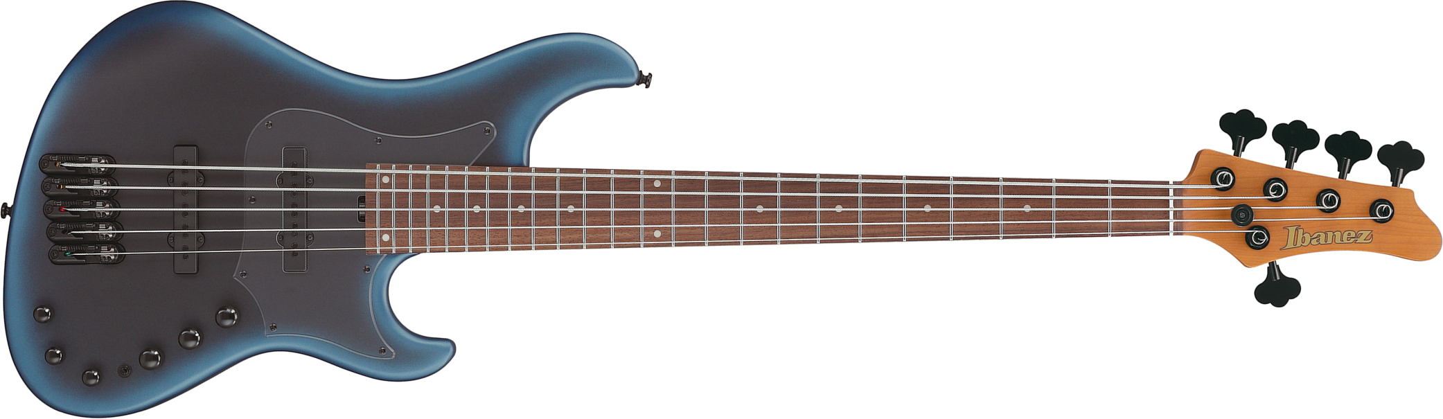 Ibanez Mdm1005 Mam Mode 5c Active Rw - Midnight Arctic Ocean Matte - Solid body elektrische bas - Main picture