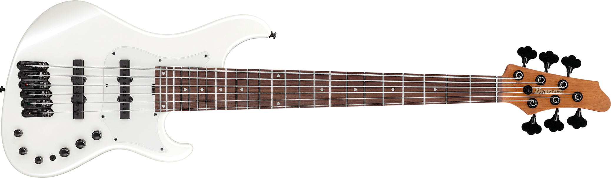 Ibanez Mdm1006 Pw Mode 6c Active Rw - Pearl White - Solid body elektrische bas - Main picture