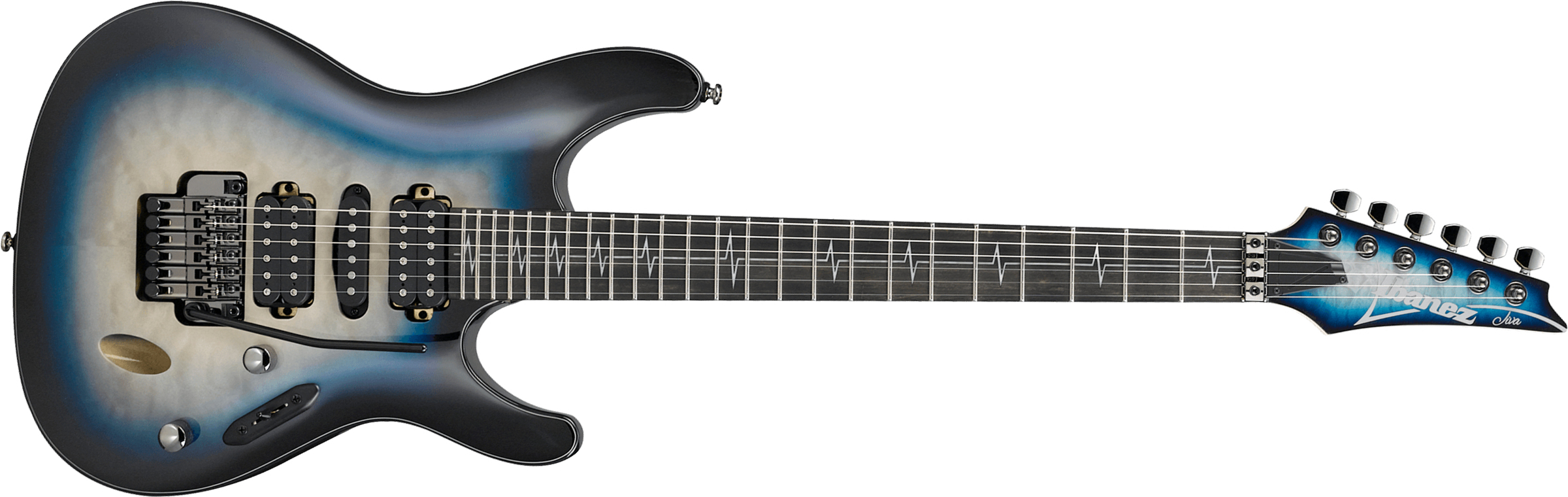 Ibanez Nita Strauss Jivajr Dse Signature Hsh Fr Eb - Deep Sea Blonde - Elektrische gitaar in Str-vorm - Main picture