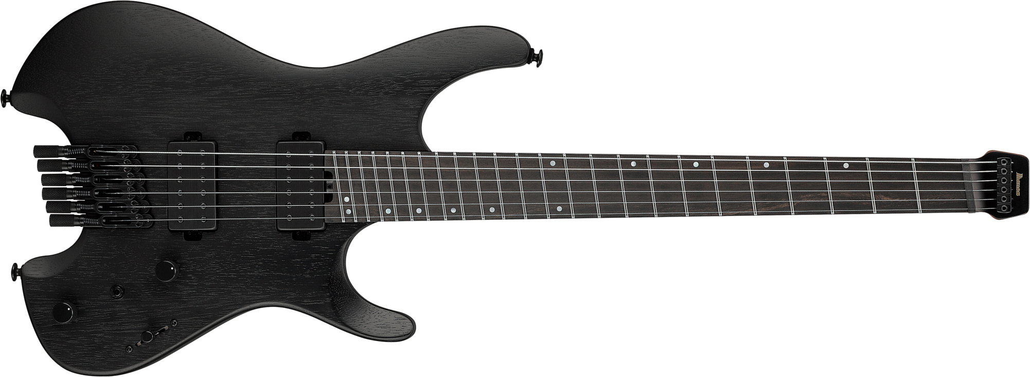 Ibanez Qx52b Wk Quest 2h Ht Eb - Weathered Black - Double cut gitaar - Main picture