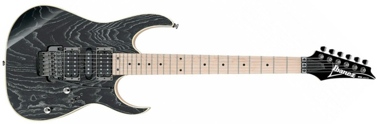 Ibanez Rg370ahmz Swk Standard Hsh Fr Mn - Silver Wave Black - Elektrische gitaar in Str-vorm - Main picture