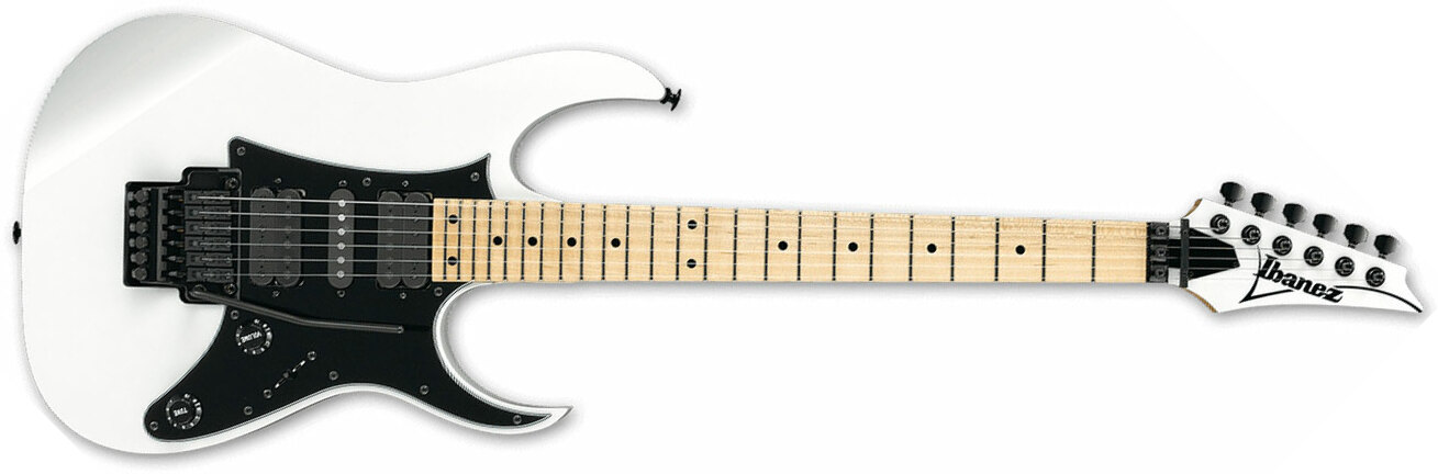 Ibanez Rg550 Wh Genesis Japan Hsh Fr Mn - White - Elektrische gitaar in Str-vorm - Main picture