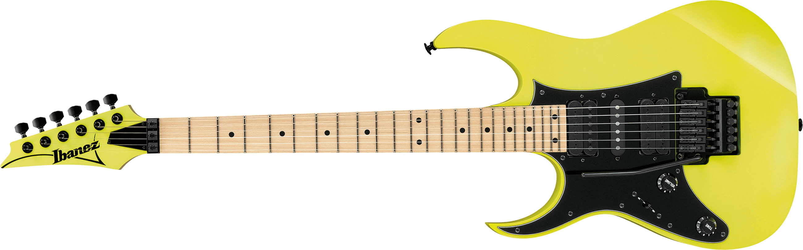 Ibanez Rg550l Dy Genesis Jap Lh Gaucher Hsh Fr Mn - Desert Sun Yellow - Linkshandige elektrische gitaar - Main picture
