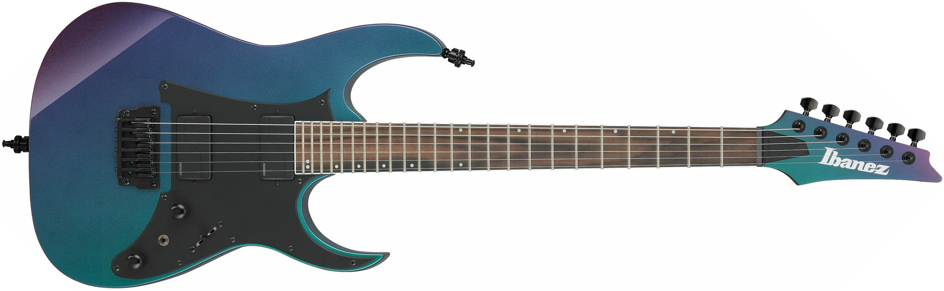 Ibanez Rg631alf Bcm Axion Label Hh Fishman Fluence Ht Eb - Blue Chameleon - Elektrische gitaar in Str-vorm - Main picture