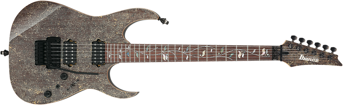 Ibanez Rg8620 Bqz J.custom Jap 2h Dimarzio Fr Eb - Black Quartz - Elektrische gitaar in Strat vorm - Main picture