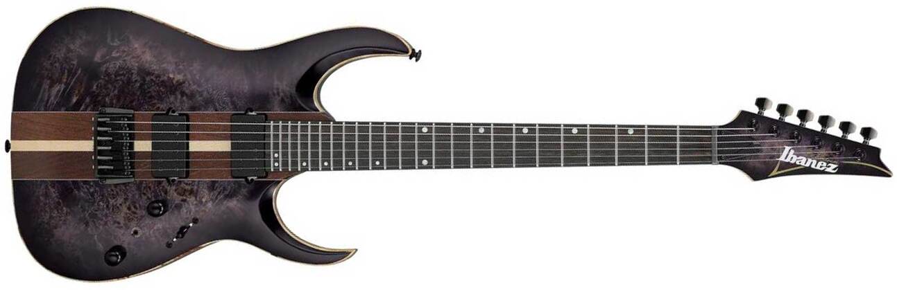 Ibanez Rga21p1pb Drl Premium 2h Dimarzio Ht Eb - Deep Twilight Burst - Elektrische gitaar in Strat vorm - Main picture