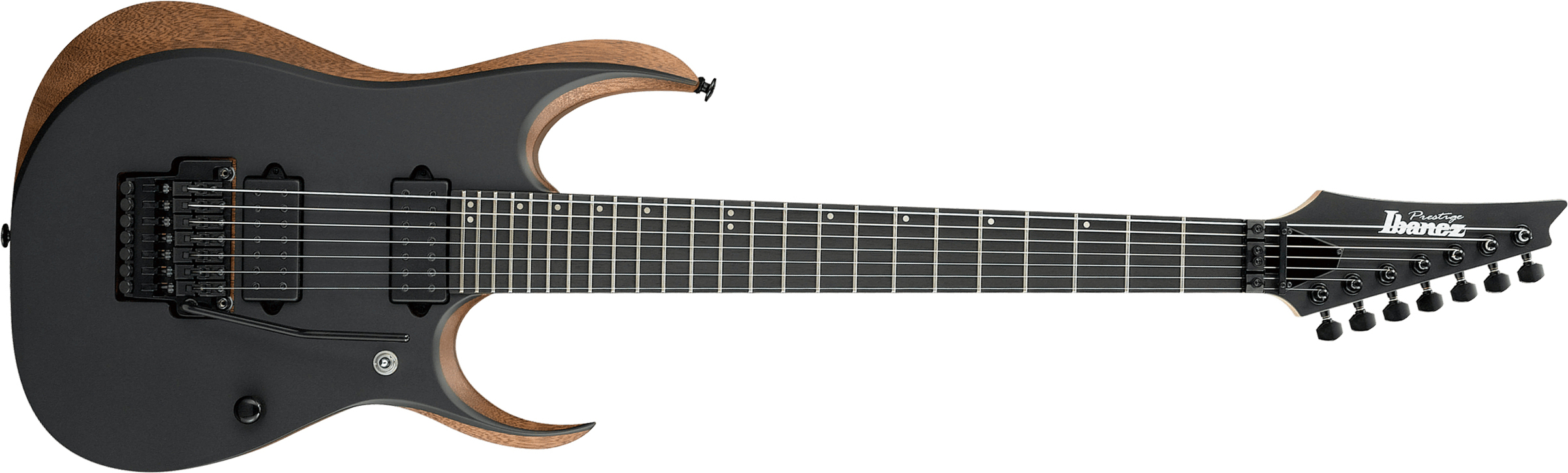 Ibanez Rgdr4327 Ntf Prestige Jap Hh Dimarzio Fr Eb - Natural Flat - 7-snarige elektrische gitaar - Main picture