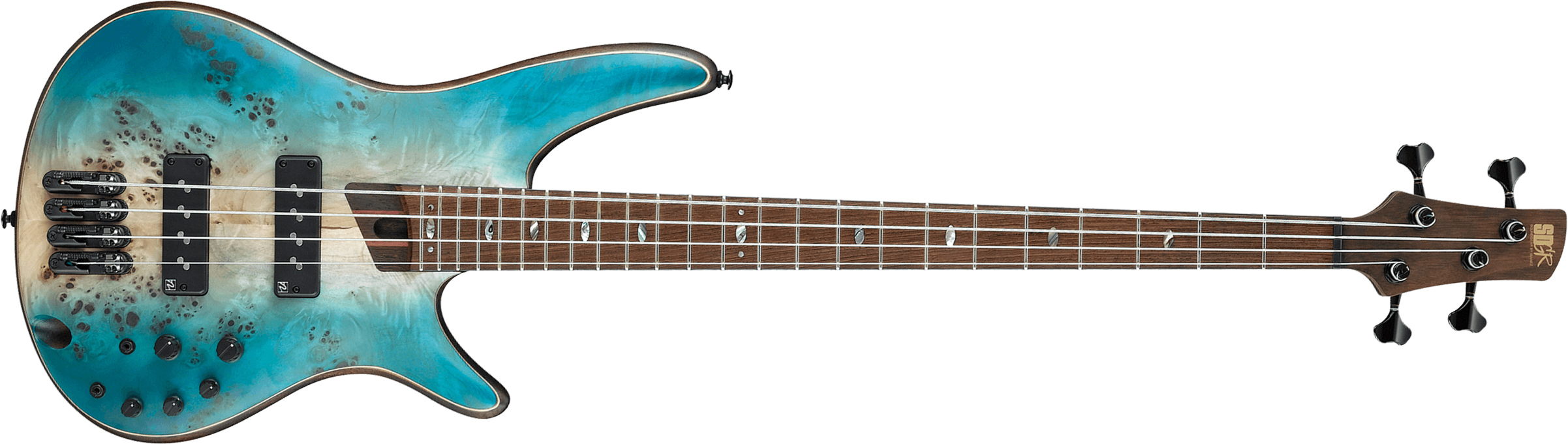 Ibanez Sr1600b Chf Premium Active Pp - Caribbean Shoreline Flat - Solid body elektrische bas - Main picture