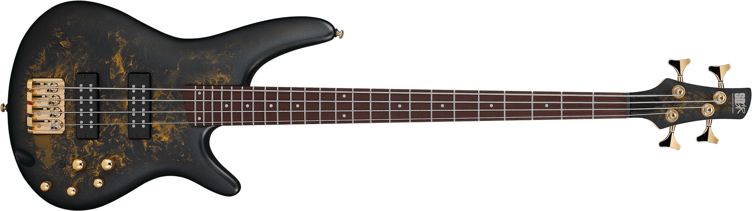 Ibanez Sr300edx Fdm Standard Ltd Active Jat - Frozen Gold Matte - Solid body elektrische bas - Main picture