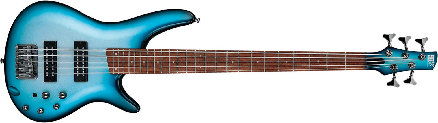 Ibanez Sr305e Dot Standard 5c Active Jat - Deep Ocean Metallic - Solid body elektrische bas - Main picture