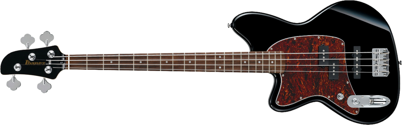 Ibanez Tmb100l Bk Standard Talman Bass Lh Gaucher Active Jat - Black - Solid body elektrische bas - Main picture