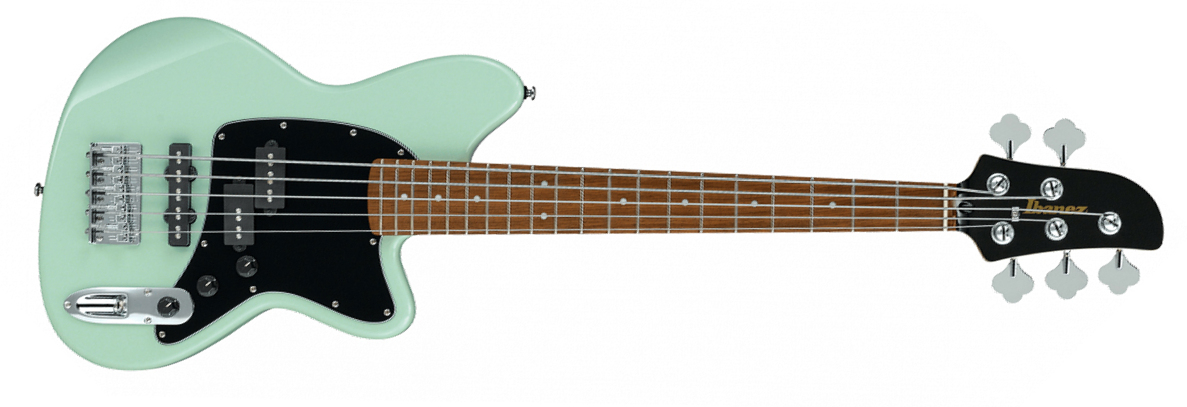 Ibanez Tmb35 Mgr Talman Bass 5-cordes Jat - Mint Green - Short scale elektrische bas - Main picture