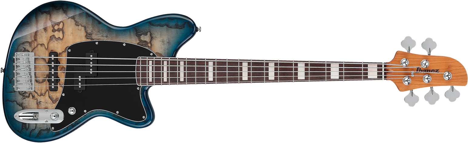 Ibanez Tmb405ta Cbs Talman 5c Active Rw - Cosmic Blue Starburst - Solid body elektrische bas - Main picture