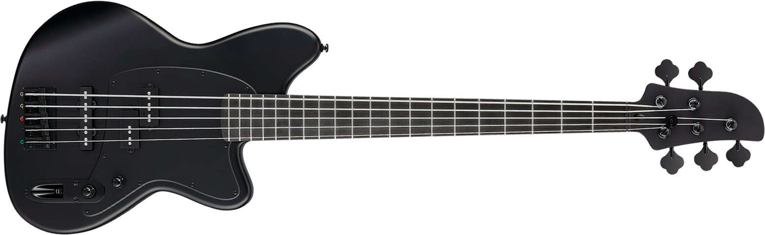 Ibanez Tmb425b Bkf Standard Talman Bass 5c Active Ebo - Black Flat - Solid body elektrische bas - Main picture