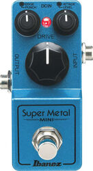 Overdrive/distortion/fuzz effectpedaal Ibanez SMMINI Super Metal Mini