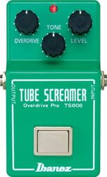 Overdrive/distortion/fuzz effectpedaal Ibanez Tube Screamer TS808