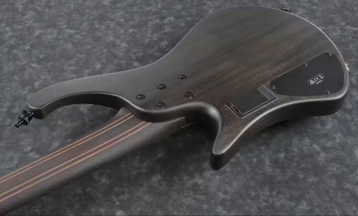 Ibanez Ehb1505ms Bif Workshop Multiscale 5c Active Pp - Black Ice Flat - Solid body elektrische bas - Variation 2