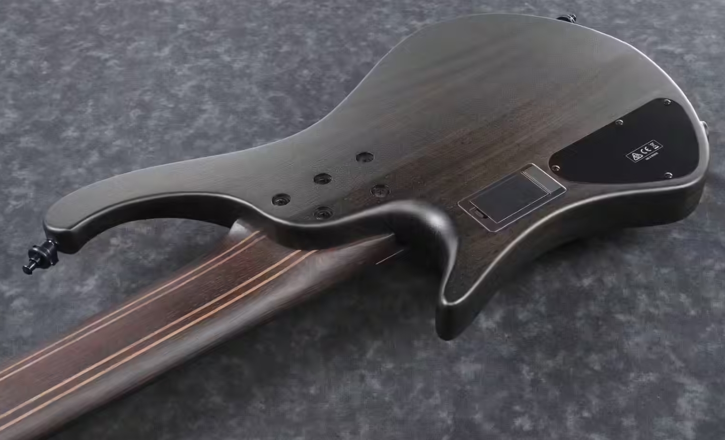 Ibanez Ehb1506ms Bif Workshop 6c Multiscale Active Pp - Black Ice Flat - Solid body elektrische bas - Variation 3